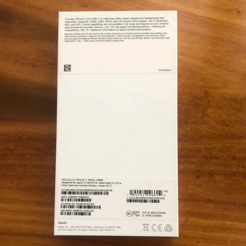Apple iPhone 11 Box